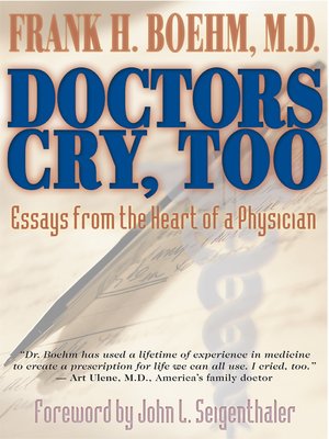 cover image of Doctors Cry, Too